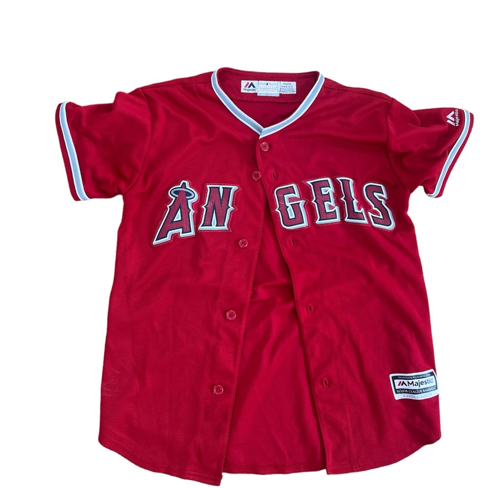 Trout Angels Baseball Jersey